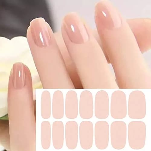 WOKOTO Solid Nail Polish Strips 20 Sheets | 280 Nail Art Stickers & File Kit thumbnail 5