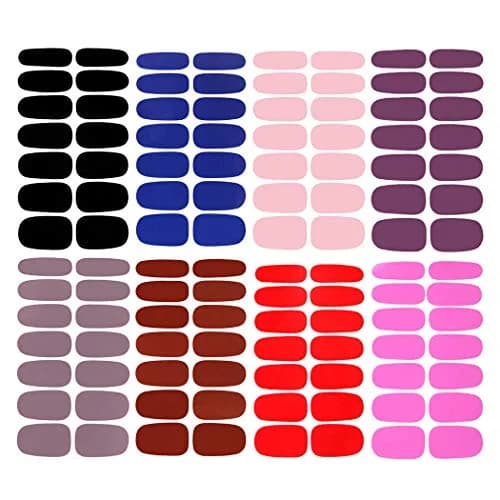 WOKOTO Solid Nail Polish Strips 20 Sheets | 280 Nail Art Stickers & File Kit thumbnail 3