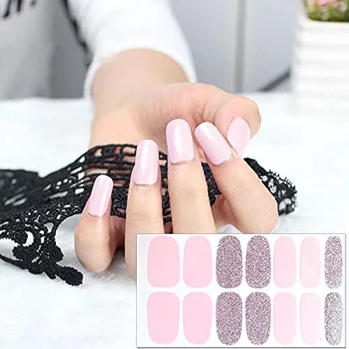 WOKOTO 20 Sheets Nail Polish Strips Set (280 Pieces Total) | Easy Application & Long-Lasting Wear thumbnail 5