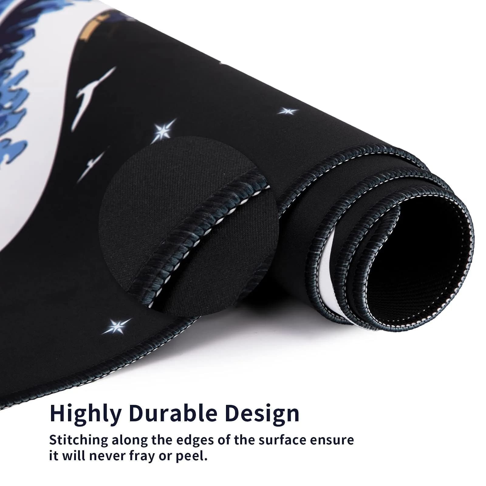 MEWOOCUE® Large Japanese Anime Gaming Mouse Pad (80cm x 30cm / 31.5" x 11.9") | Smooth Control Surface - view 4