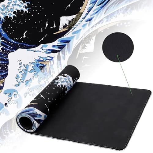 MEWOOCUE® Large Japanese Anime Gaming Mouse Pad (80cm x 30cm / 31.5" x 11.9") | Smooth Control Surface thumbnail 3