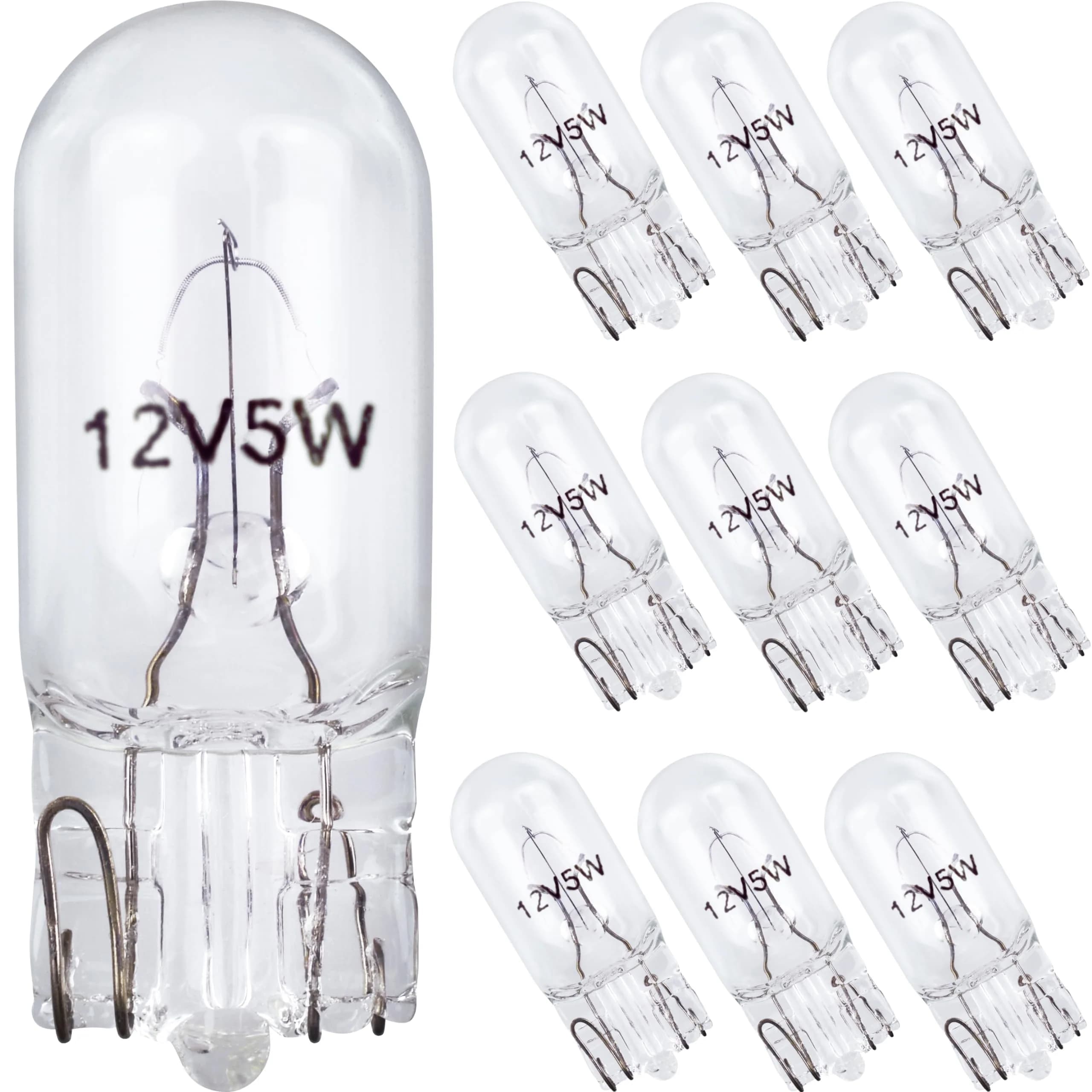 Diximus 12V 10 Pack | Long Life Krypton License & Landscape Bulbs