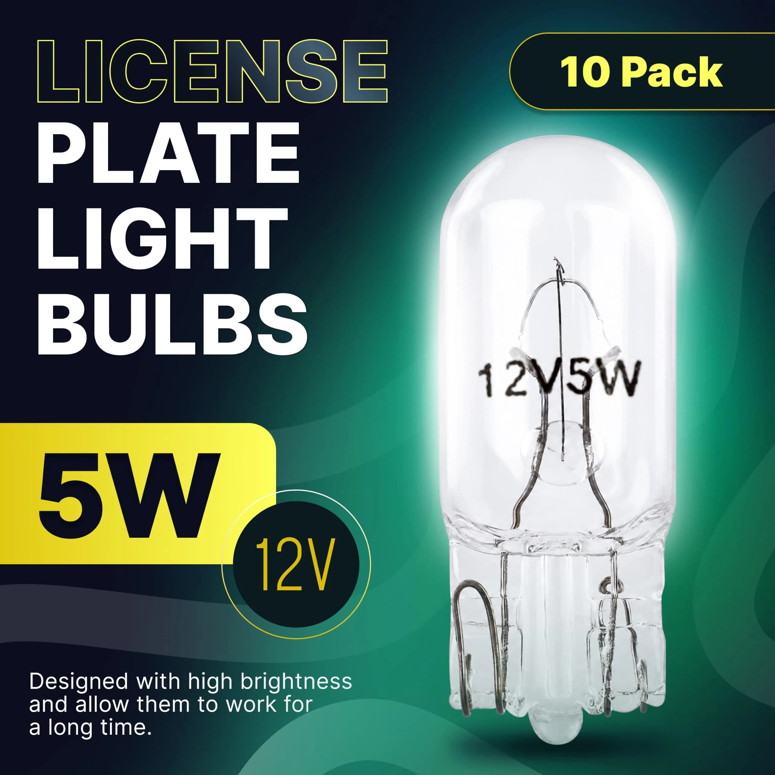 Diximus 12V 10 Pack | Long Life Krypton License & Landscape Bulbs - view 2