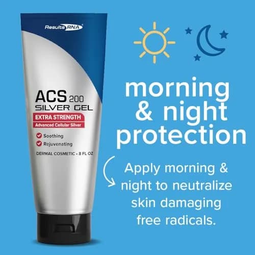 Results RNA ACS 200 Silver-Glutathione Gel | Advanced Cellular Silver for Wound & Skin Healing (4 oz) thumbnail 6