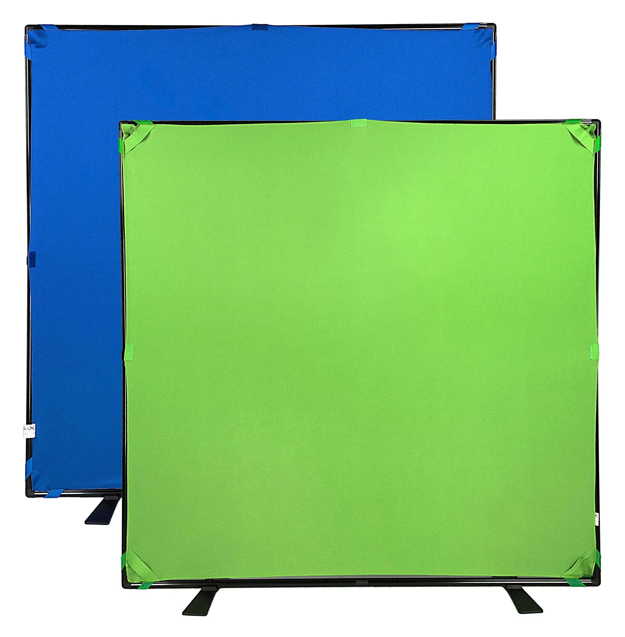 5 x 5ft Blue/Green Portable Background Kit with Bag for Photography - main product image