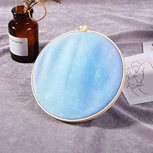 Pllieay 4 Pieces Printed Aida Cloth 14 Count Cross Stitch Fabric | 12 x 18 Inch Cotton thumbnail 5