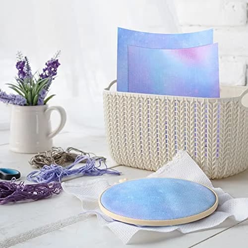 Pllieay 4 Pieces Printed Aida Cloth 14 Count Cross Stitch Fabric | 12 x 18 Inch Cotton thumbnail 6