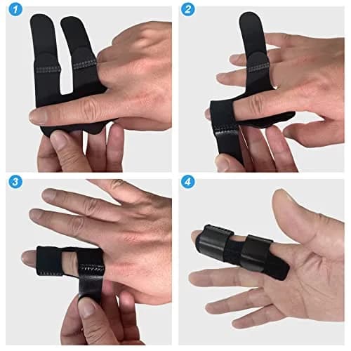 NSKONGDODO Trigger Finger Splints for Knuckle Immobilization | Arthritis & Pain Relief (Small) thumbnail 5