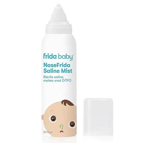Frida Baby NoseFrida Saline Mist Spray 96ml (3.4 Fl Oz) | Gentle Nasal Congestion Relief for Infants & Toddlers thumbnail 1