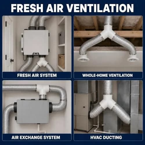 Enenes 4 Inch Y Duct Connector for Ventilation Systems | Seamless, Leak-Proof, Easy Install thumbnail 9