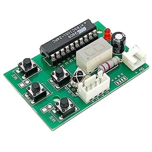QINIZX DC 4V-6V 5V 2-Phase 4-Wire Stepper Motor Driver Controller Board | Adjustable Speed with Remote thumbnail 4