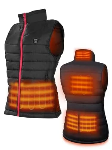 DR. PREPARE Women's Heated Vest X-Large | 6 Heating Zones, 3 Levels, Lightweight Polyester thumbnail 1