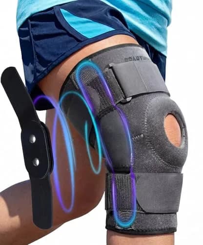 Sparthos Hinged Knee Brace for Men & Women - Large | ACL MCL Tear Support with Aluminum Hinges thumbnail 1