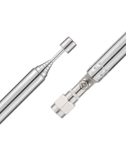 POBADY 8-Section Telescopic Antenna 73cm (28.75in) SMA Male Connector | AM/FM Radio Receiver Replacement Aerial thumbnail 3