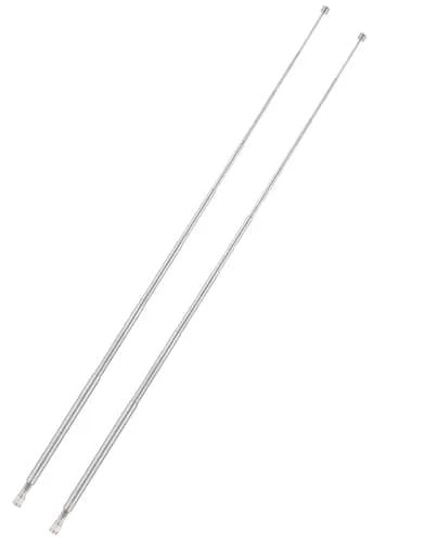 POBADY 8-Section Telescopic Antenna 73.03cm (28.75in) | SMA Male Connector for AM/FM Radio Receivers thumbnail 2