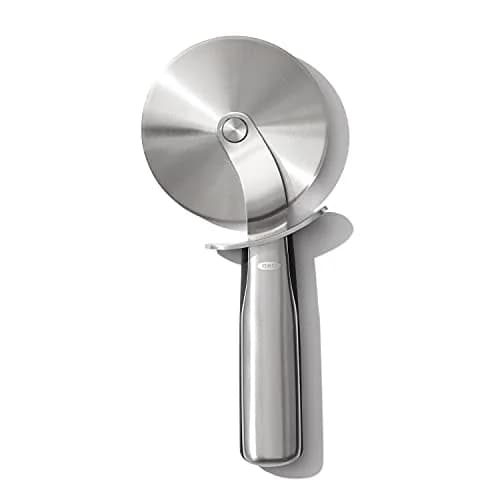 OXO Steel 4 in Pizza Wheel | Stainless Steel Blade, Thumb Guard, Dishwasher Safe thumbnail 1