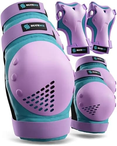 SKATEWIZ Kids Impact Protection Gear Size S | Durable Skate & Bike Pads for Kids thumbnail 1