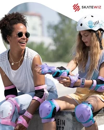 SKATEWIZ Kids Impact Protection Gear Size S | Durable Skate & Bike Pads for Kids thumbnail 9