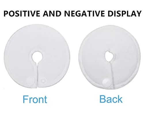 HGRTYXS Feeding Tube Pads Holder Covers for G/J Tube Button Peg Tube Supplies, 7.6cm (3x3 Inch) Soft Cotton, 12 Pack | Nursing Care for Post-Surgery & Dialysis Patients thumbnail 4