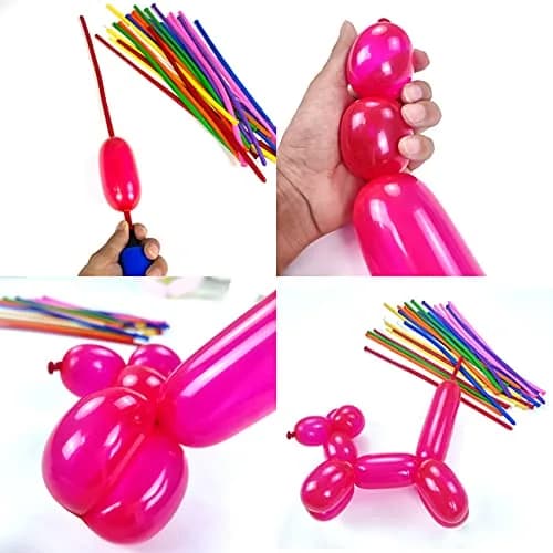 KUULBELA 260q Twisting Balloons 100pcs | Eco-Friendly Natural Latex for Modelling & Party Decorations thumbnail 5