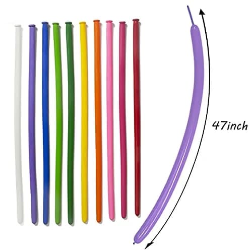 KUULBELA 260q Twisting Balloons 100pcs | Eco-Friendly Natural Latex for Modelling & Party Decorations thumbnail 2