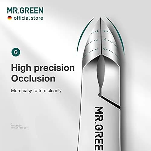 MR.GREEN Cuticle Nippers Nail Manicure Scissors 5mm Stainless Steel | Precise Dead Skin Removal thumbnail 3