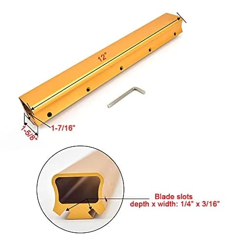BLSGBUIDING 12" Jointer Planer Blade Sharpener Jig 30.5cm (12") | Sharpen Woodworking Knives thumbnail 2