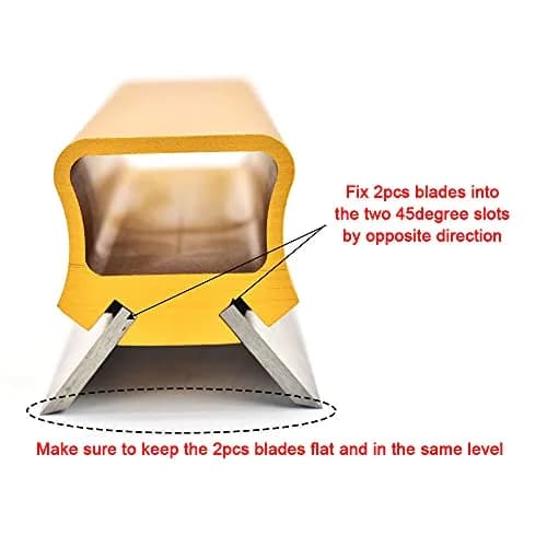 BLSGBUIDING 12" Jointer Planer Blade Sharpener Jig 30.5cm (12") | Sharpen Woodworking Knives thumbnail 3