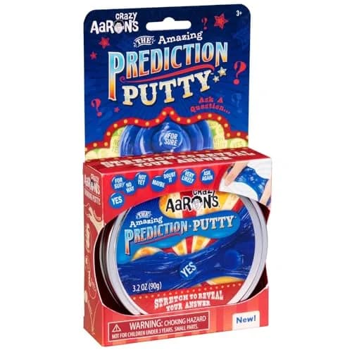 Crazy Aaron's Thinking Putty® Prediction - Blue Sensory Putty in a 4" Tin | Creative & Stress Relief Toy thumbnail 5