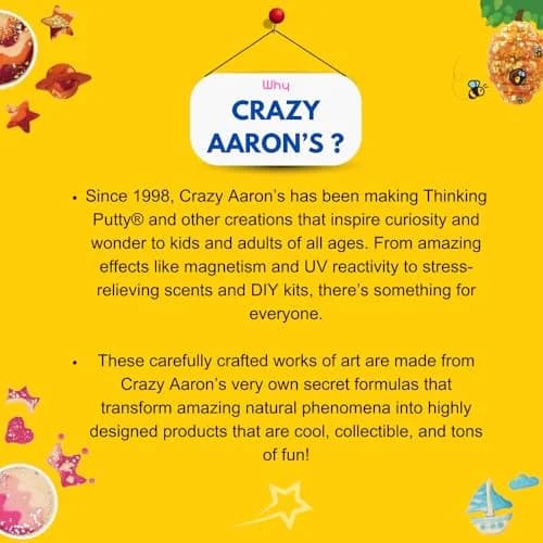 Crazy Aaron's Thinking Putty® Prediction - Blue Sensory Putty in a 4" Tin | Creative & Stress Relief Toy thumbnail 7