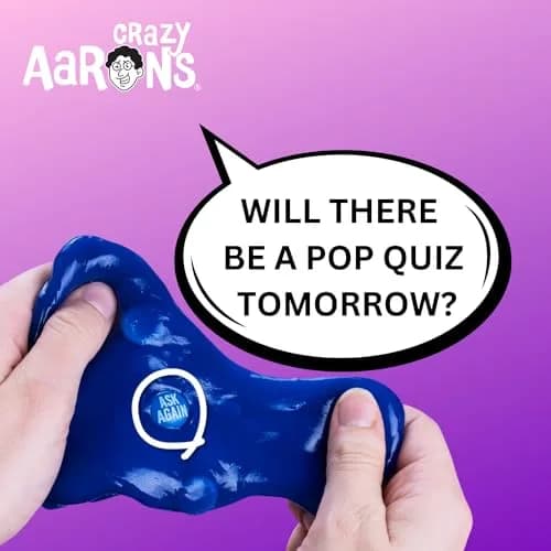 Crazy Aaron's Thinking Putty® Prediction - Blue Sensory Putty in a 4" Tin | Creative & Stress Relief Toy thumbnail 4