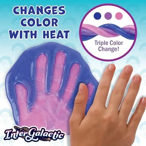 Crazy Aaron's Thinking Putty - Intergalactic - Triple Color Changing 4" Tin | Creative Stress Relief Toy thumbnail 2