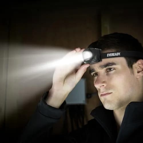 Eveready Rechargeable LED Headlight 300 Lumen (1 Pack) | IPX4 Water Resistant, 195ft Beam Distance thumbnail 5
