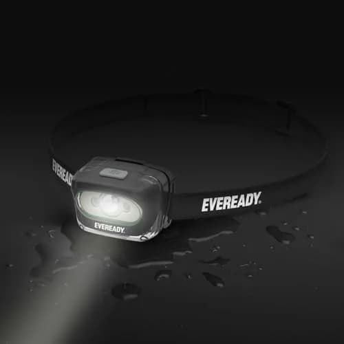 Eveready Rechargeable LED Headlight 300 Lumen (1 Pack) | IPX4 Water Resistant, 195ft Beam Distance thumbnail 7