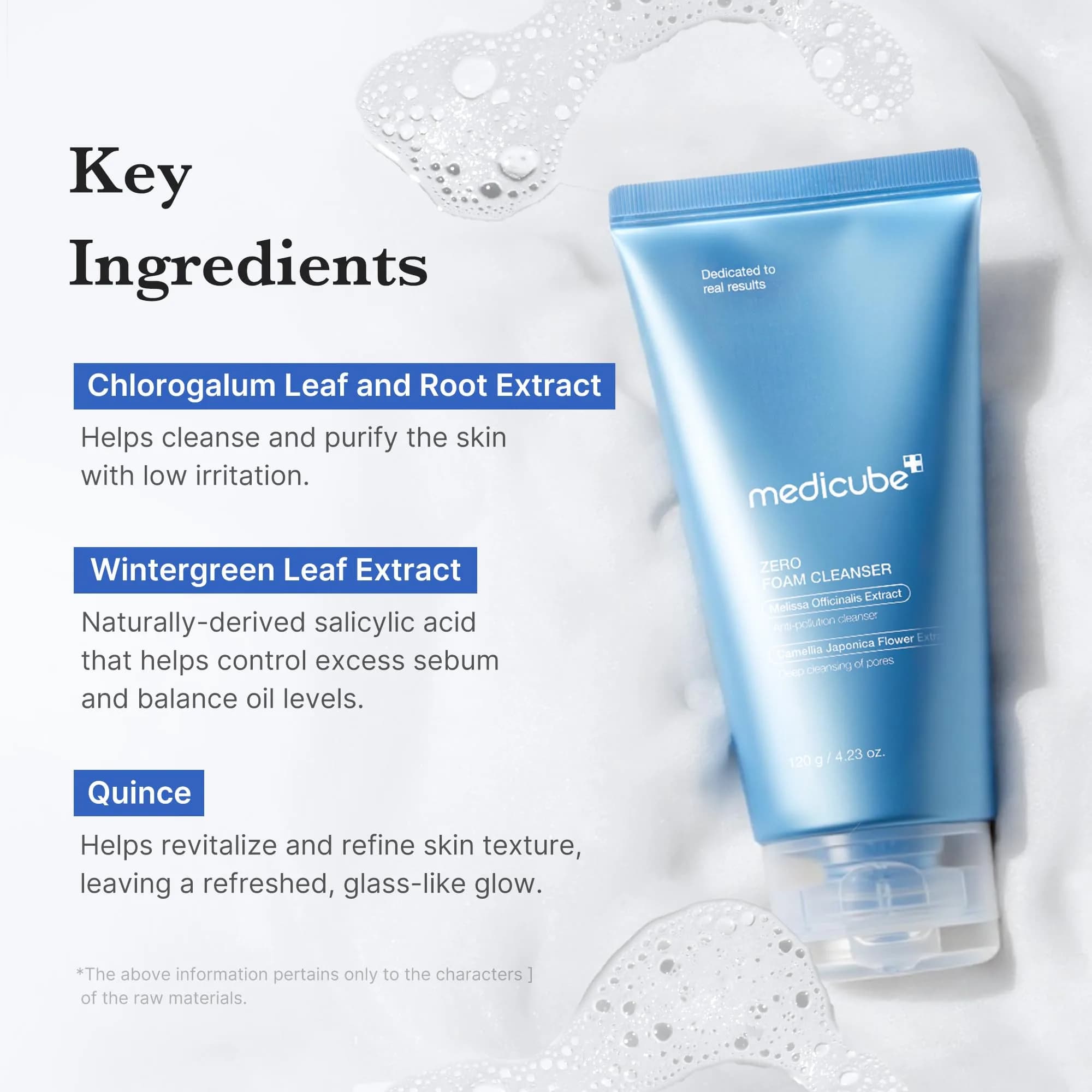 medicube Zero Foam Cleanser (120ml) | Gentle Daily Facial Cleansing Foam for Sensitive Skin - view 4