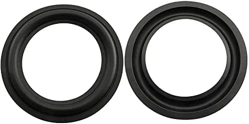 BLLNDX Rubber Ring 2PCS 5Inch Black | Durable Speaker Repair Kit for DIY & Replacement thumbnail 2