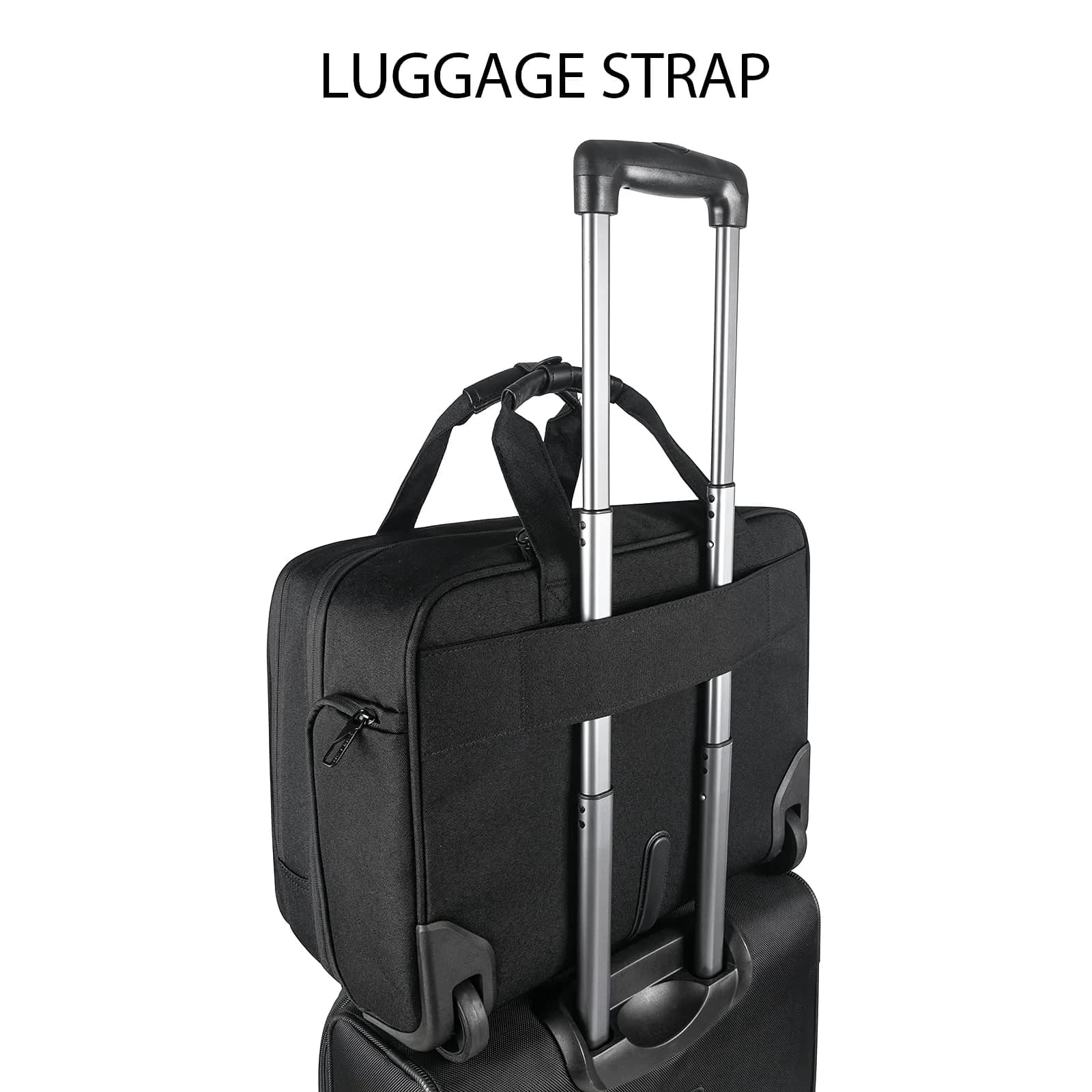 VANKEAN 17.3 Inch Rolling Laptop Bag with Wheels, Waterproof Overnight Business Briefcase | 43.9 cm (17.3") - view 7