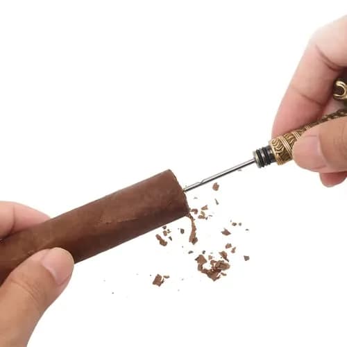 Scotte Vintage Cigar Draw Enhancer Tool - Stainless Steel Precision Needle | 16.26 cm (6.4 in) thumbnail 3