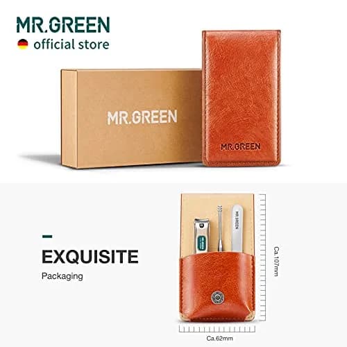 MR.GREEN Portable Manicure Sets Pedicure Kits 5-Piece Set | German-Origin Stainless Steel Tools thumbnail 7