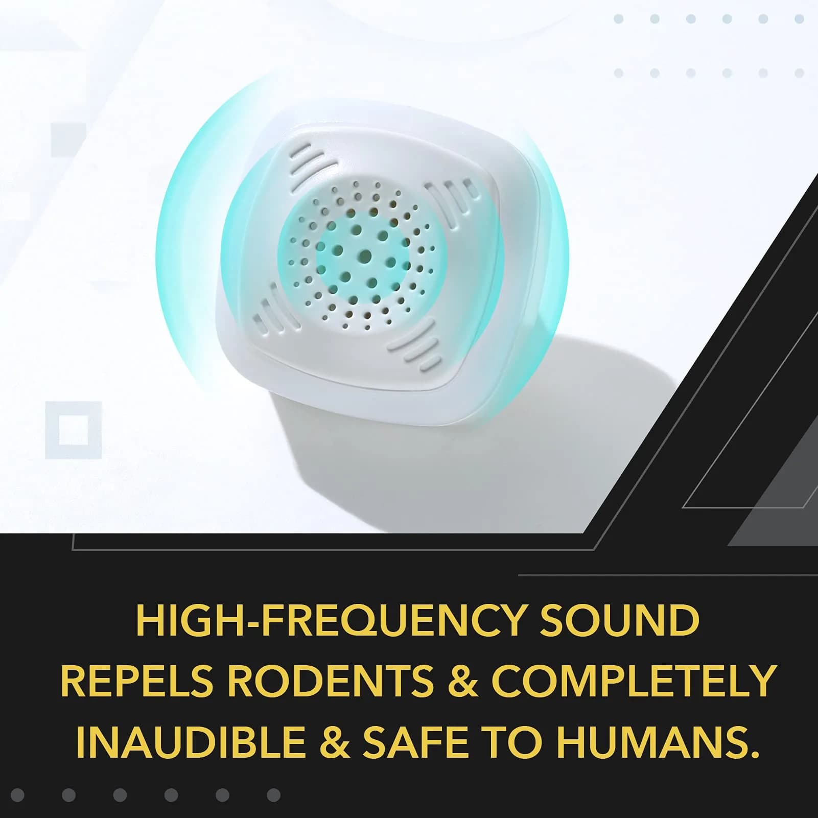 OWLTRA OW-5 Ultrasonic Rodent Repellers - 4 Pack, Silent & Safe Pest Control thumbnail 2