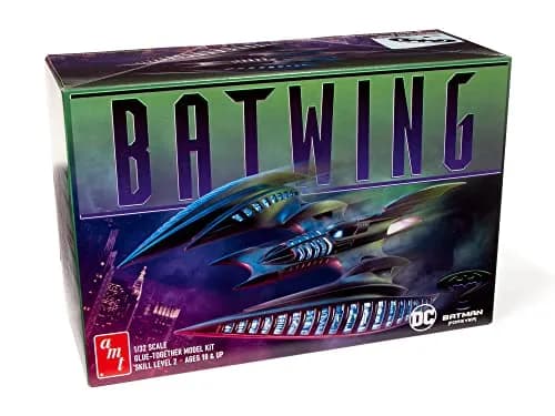 AMT Batman Forever Batwing 1:32 Scale Model Kit 34.3 cm (13.5 Inches) | Collectible Diecast Model thumbnail 1