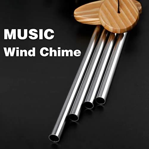 DesGully Wind Chimes 25 Inch Deep Tone Aluminum Tubes Garden Decor Gift thumbnail 2