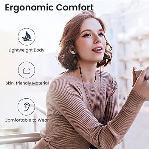 Guguearth Lightning Headphones Earphones Wired, MFi Certified & Magnetic | Premium Apple Lightning Earbuds for iPhone thumbnail 5