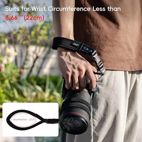 Kiorafoto Quick Release Soft Neoprene Camera Hand Grip Strap | 28.5 cm (11.2 in) thumbnail 4