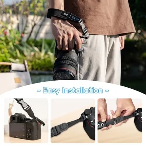 Kiorafoto Quick Release Soft Neoprene Camera Hand Grip Strap | 28.5 cm (11.2 in) thumbnail 5