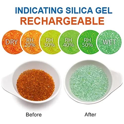 Wisesorb Silica Gel Canister 40g Pack of 10 | Reusable Moisture Absorber for Car & Closet thumbnail 3