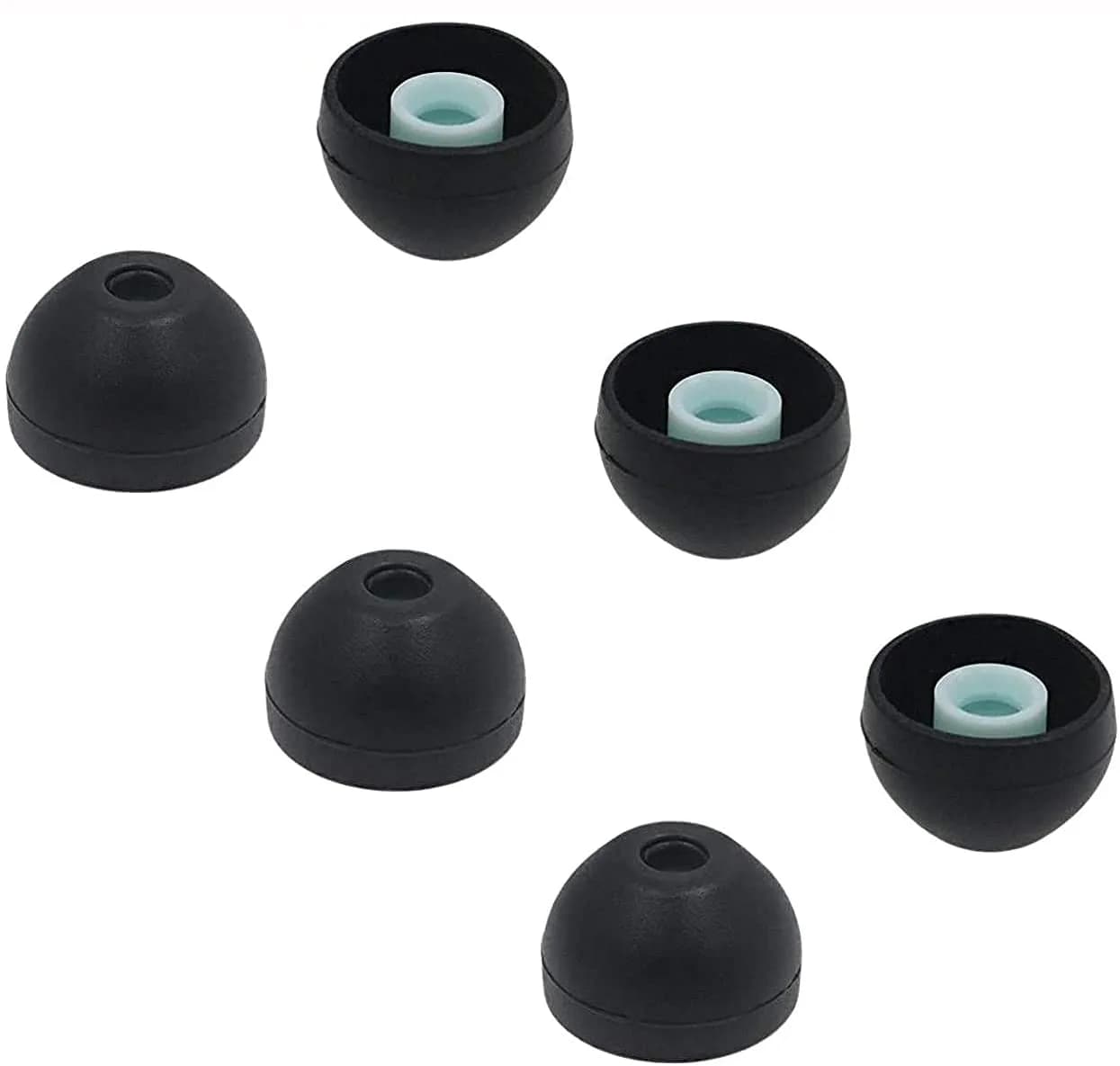 ALXCD Large Black Foam Eartips for Sony WF-1000XM4 Earbuds (1 Pair) - main product image