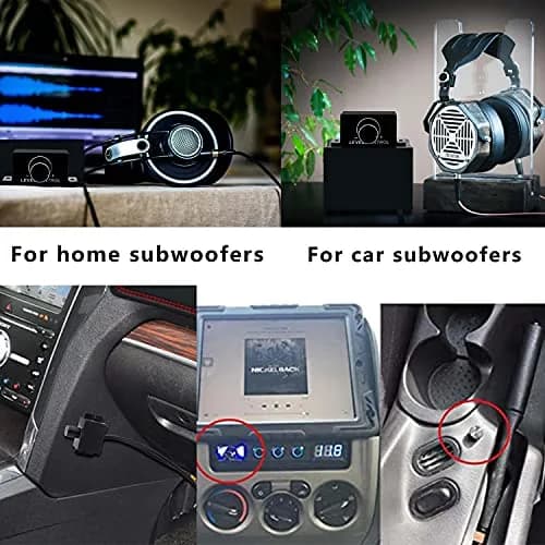 XMSJSIY Universal RCA Level Controller for Car Audio Amplifier with Dash Mount Control | 22cm (8.66in) Length thumbnail 5