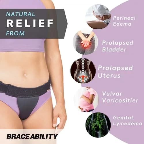 BraceAbility Pelvic Pro - Patented Uterus Support Belt for Women | Discreet, Adjustable & All-Day Comfort (en_US) thumbnail 4