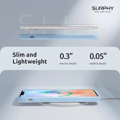 SURPHY Liquid Silicone Case for iPhone 11 Pro 5.8 inches | Camera & Flat Edge Protection thumbnail 6